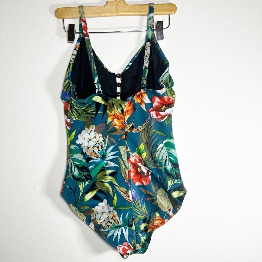 NWT $162 MAGICSUIT Serenity Stella ​Floral One-Piece Swimsuit Size 12 - Picture 4 of 8